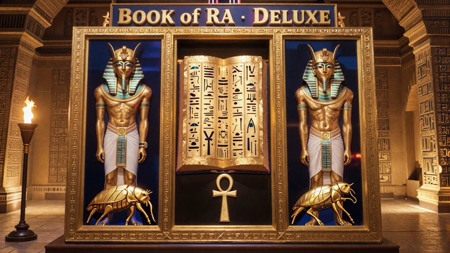 Book of Ra Deluxe Spielautomat bei Yep Casino - Novomatic