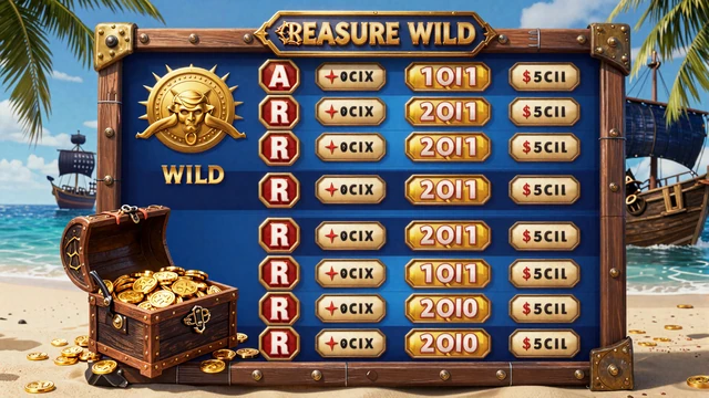 Treasure Wild Spielautomat bei Yep Casino - Pragmatic Play